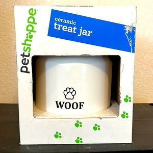 Pet Shoppe ceramic treat jars